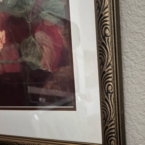 Gorgeous Framed /Matted Floral Picture.”Tuscan Summer” by Pamela Gladding. - Picture 2 of 10